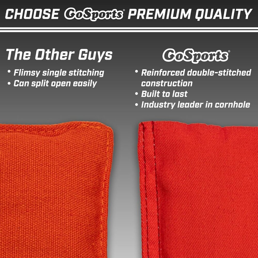 Cornhole Bean Bags Set of 4-16 Colors Available - Regulation All Weather, Mix an - Picture 5 of 6